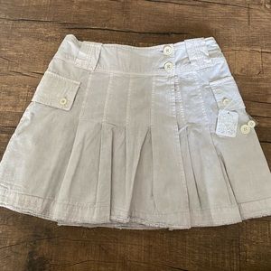 Free People pleated mini skirt